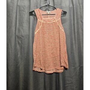 True Craft Striped Tank Top Sleeveless Casual Summer XL‎